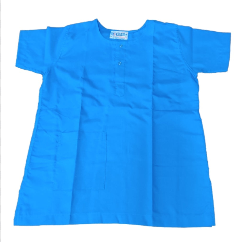 Scrub suit ( round neck Sky blue )