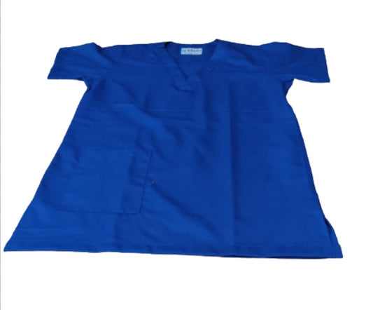 Scrub suit ( dark royal blue v neck )