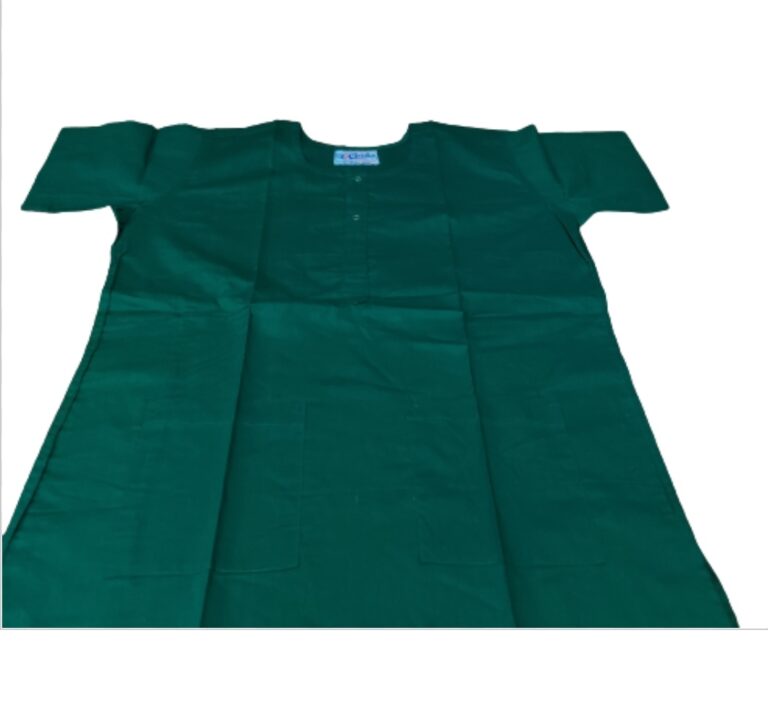 Scrub suit ( green cotton )